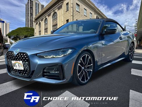 Used 2022 BMW 430i Convertible w/ M Sport Package RWD image 1