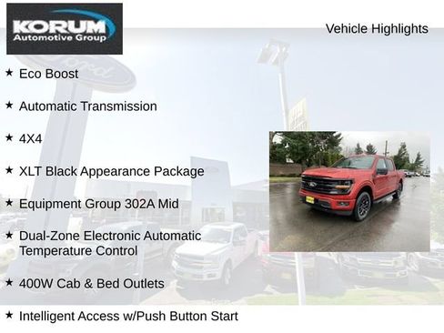 New 2025 Ford F150 XLT w/ Equipment Group 302A MID image 11