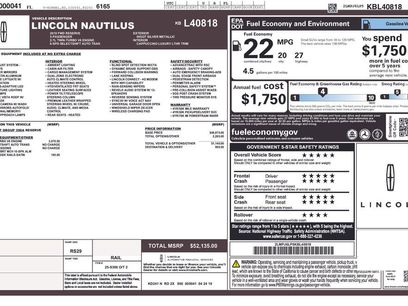 Used 2019 Lincoln Nautilus Reserve