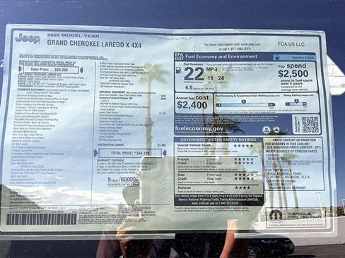 New 2025 Jeep Grand Cherokee Laredo X w/ Luxury Tech Group I image 16