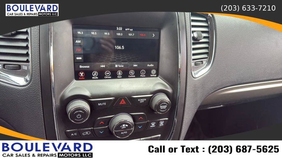 Used 2018 Dodge Durango SXT w/ Quick Order Package 2BB AWD/4WD image 14