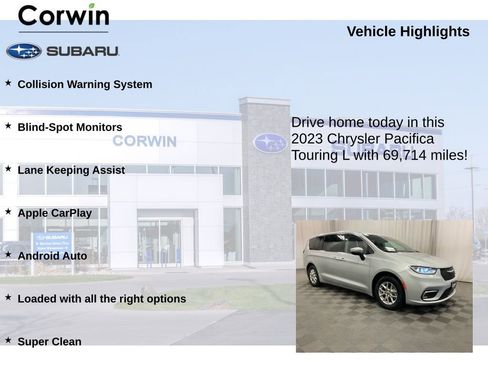 Used 2023 Chrysler Pacifica Touring-L image 6