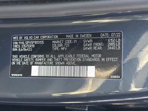 Certified 2023 Volvo XC90 B5 Core w/ Protection Package Premier image 37