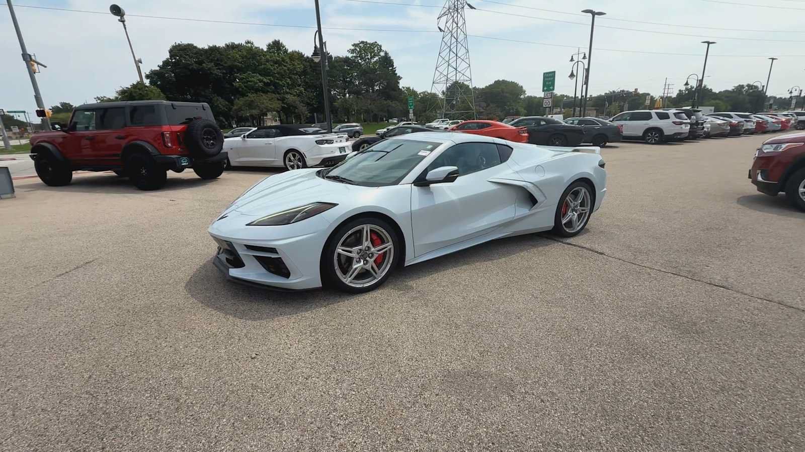 Certified 2021 Chevrolet Corvette Stingray Premium Cpe w/ Z51 Performance Package RWD image 4
