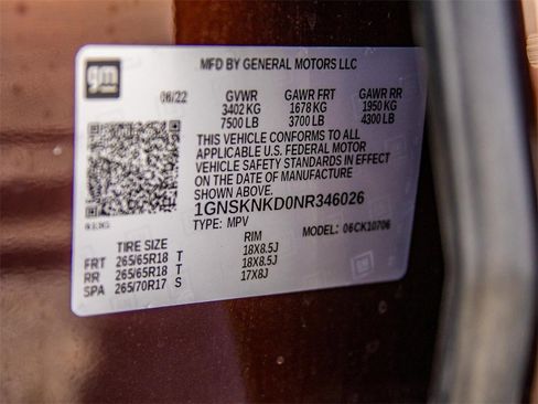 Used 2022 Chevrolet Tahoe LT image 38