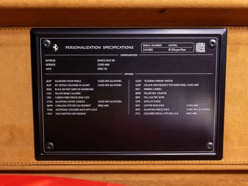 Certified 2019 Ferrari 812 Superfast RWD image 67