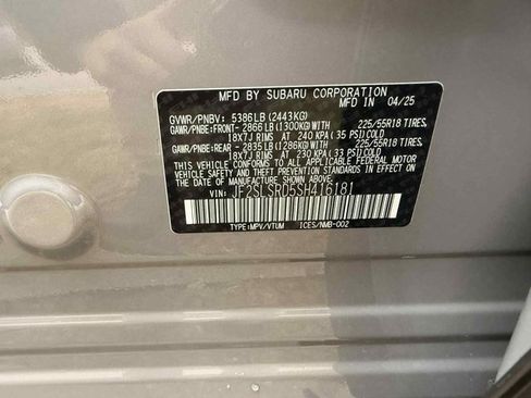 New 2025 Subaru Forester Limited image 29