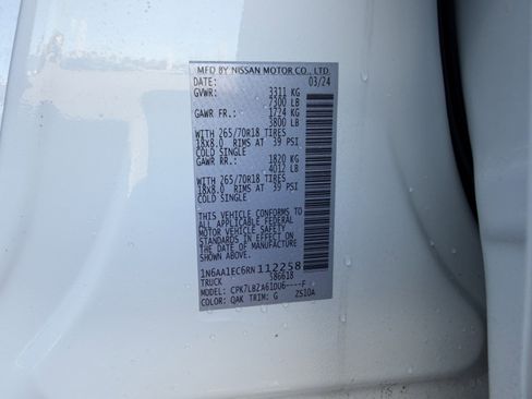 Certified 2024 Nissan Titan SV image 26