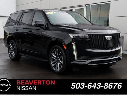 Used 2021 Cadillac Escalade Sport w/ Heavy-Duty Trailer Package image 1