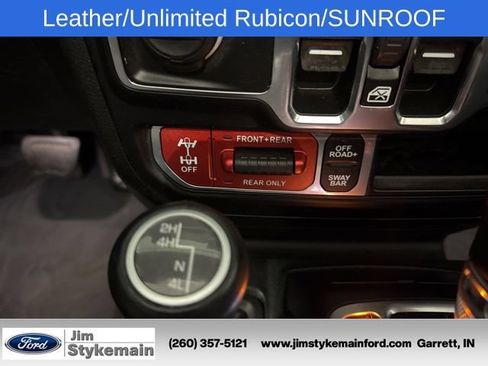 Used 2021 Jeep Wrangler Unlimited Rubicon w/ Uconnect 4C Nav & Sound Group AWD/4WD image 29
