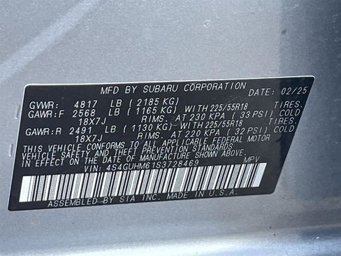 Used 2025 Subaru Crosstrek 2.5i Limited image 33