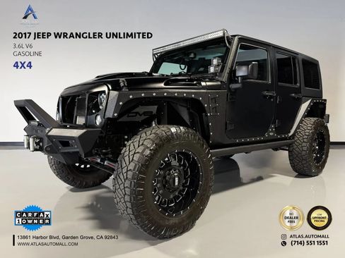 Used 2017 Jeep Wrangler Unlimited Sport w/ Quick Order Package 24S AWD/4WD image 1