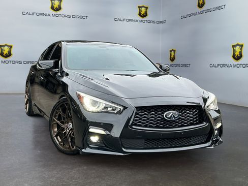Used 2021 INFINITI Q50 Red Sport 400 image 3