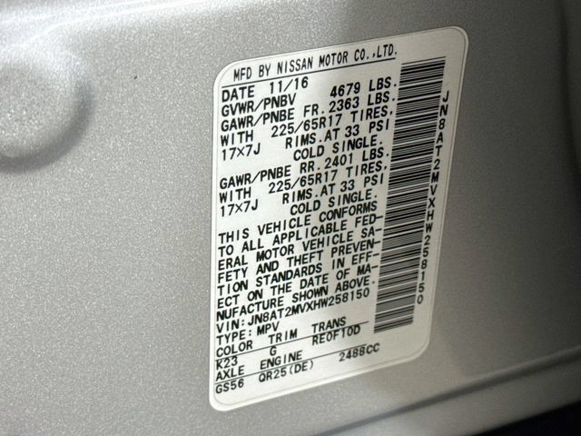Used 2017 Nissan Rogue S AWD/4WD image 31