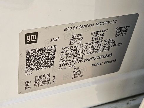 Used 2023 Chevrolet Traverse High Country AWD/4WD image 32