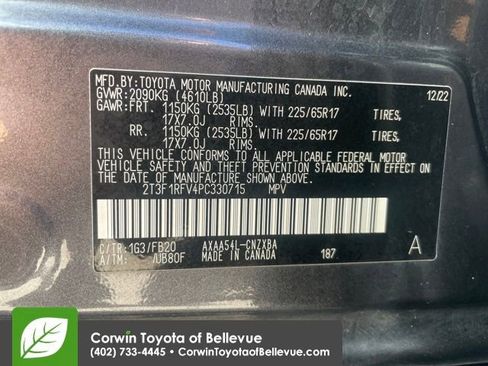 Certified 2023 Toyota RAV4 LE image 10