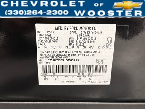 Used 2018 Ford Explorer FWD image 36