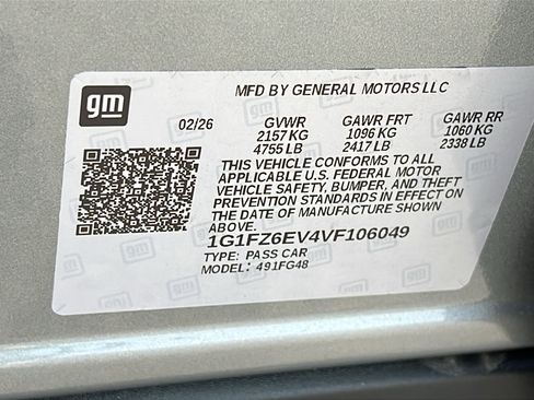New 2027 Chevrolet Bolt RS w/ Technology Package FWD image 30