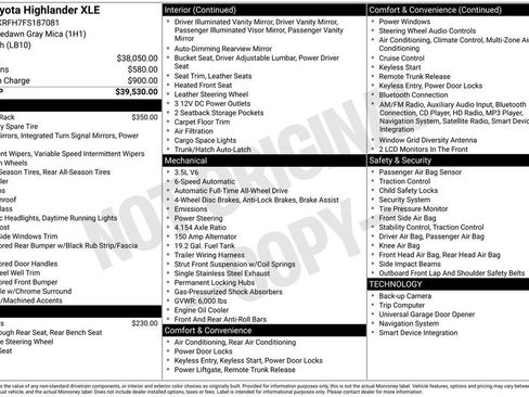 Used 2015 Toyota Highlander XLE image 36