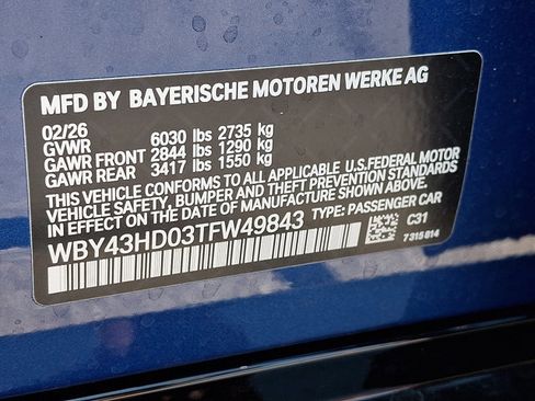 New 2026 BMW i4 xDrive40i w/ M Sport Package image 19