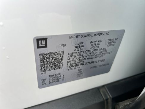 Used 2021 Chevrolet Tahoe Z71 w/ Z71 Signature Package image 34