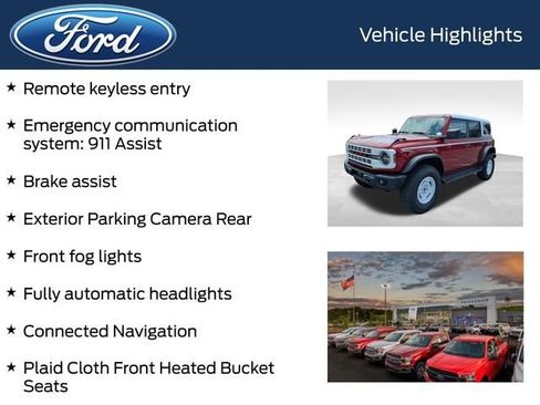 New 2026 Ford Bronco Heritage Edition AWD/4WD image 8