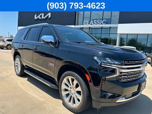 Used 2023 Chevrolet Tahoe Premier w/ Texas Edition RWD image 1