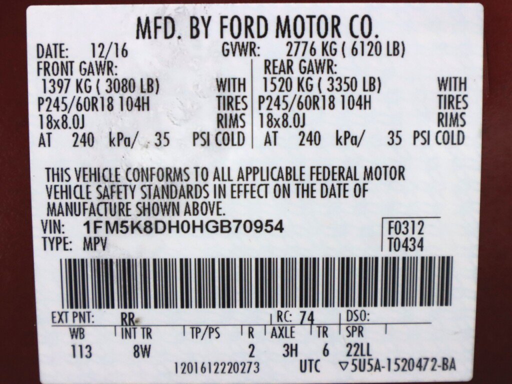 Used 2017 Ford Explorer XLT AWD/4WD image 45
