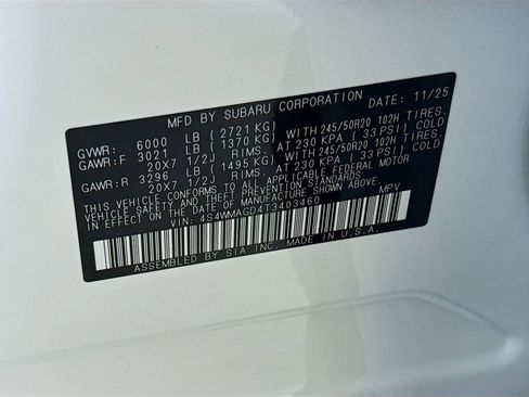 New 2026 Subaru Ascent Limited image 34