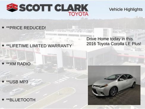 Used 2016 Toyota Corolla LE FWD image 7