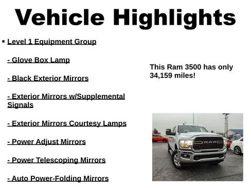 Used 2024 RAM 3500 Big Horn image 34