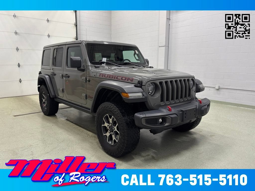 Used 2019 Jeep Wrangler Unlimited Rubicon w/ Cold Weather Group AWD/4WD image 1
