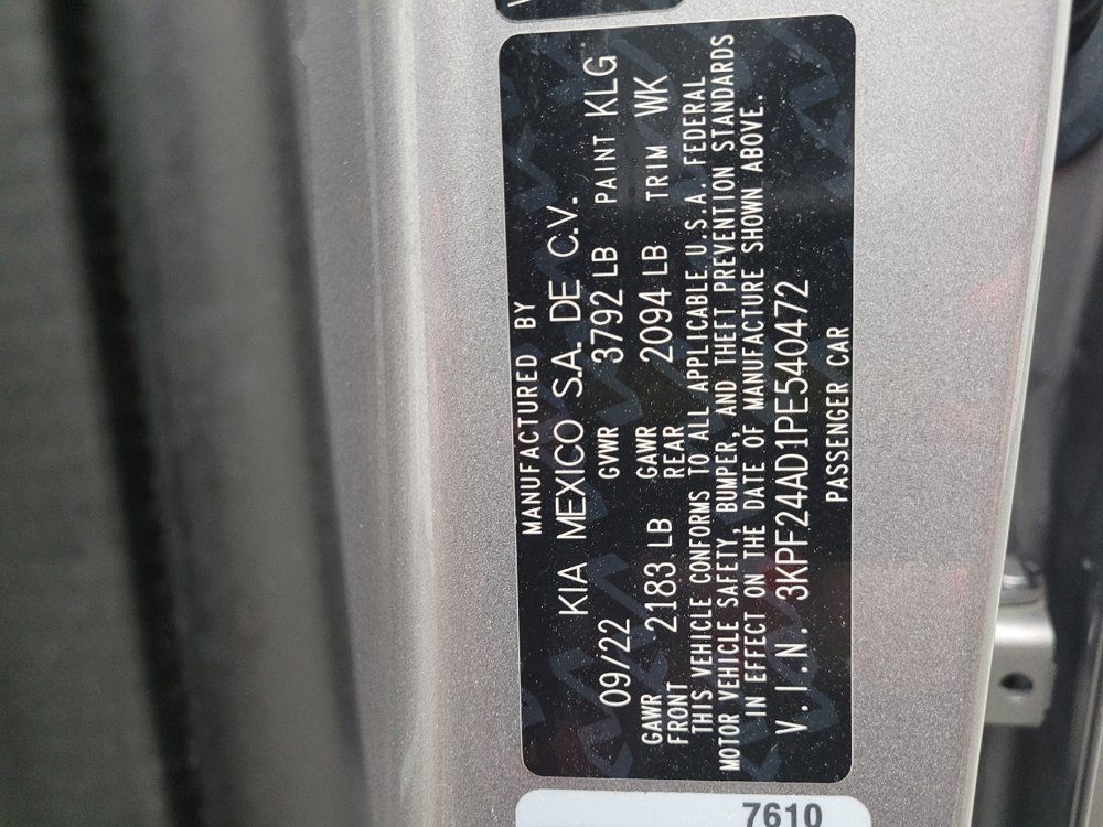 Used 2023 Kia Forte LXS FWD image 33