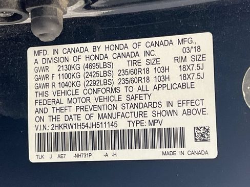 Used 2018 Honda CR-V EX image 13
