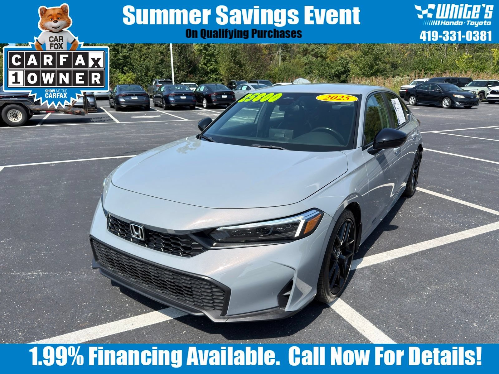 Used 2025 Honda Civic Sport image 1