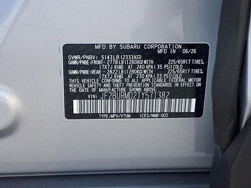 New 2026 Subaru Outback Wilderness AWD/4WD image 10