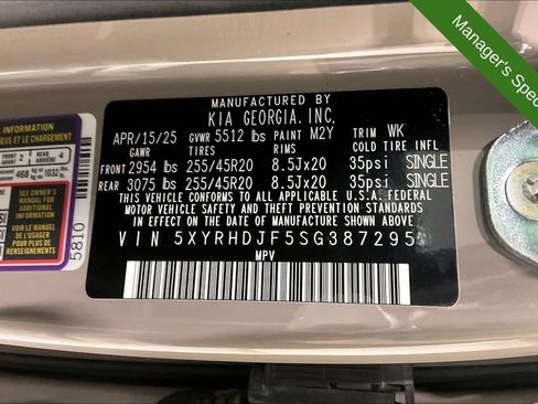 Used 2025 Kia Sorento X-Line EX AWD/4WD image 43