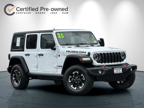 Certified 2025 Jeep Wrangler Unlimited Rubicon AWD/4WD image 2