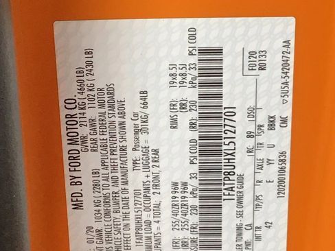 Used 2020 Ford Mustang Premium w/ Ford Safe & Smart Package image 41