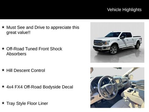 Certified 2020 Ford F150 XLT w/ XTR Package AWD/4WD image 16