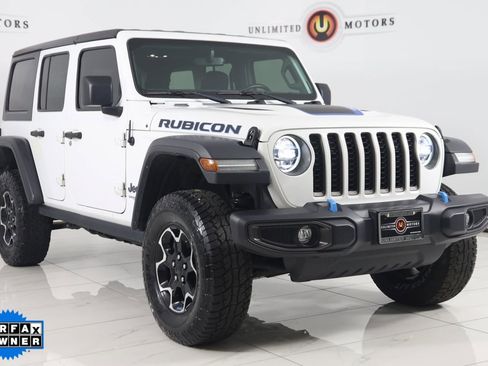 Used 2021 Jeep Wrangler Unlimited Rubicon 4xe w/ Dual Top Group image 20