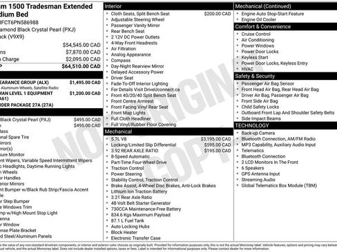 Used 2023 RAM 1500 Tradesman w/ SXT Appearance Group image 3