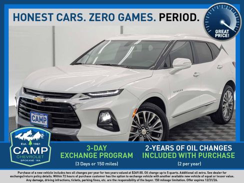 Used 2020 Chevrolet Blazer Premier AWD/4WD image 1