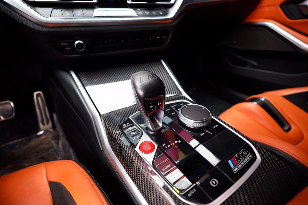 Used 2022 BMW M3 Competition w/ M Carbon Exterior Package RWD image 35