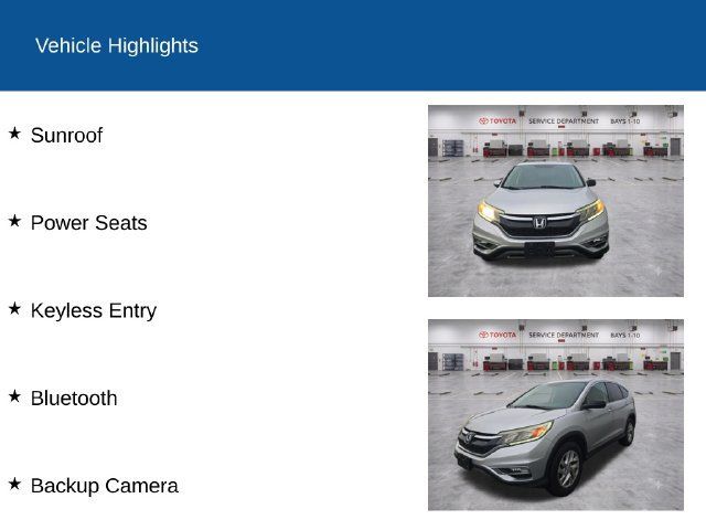 Used 2016 Honda CR-V EX image 2