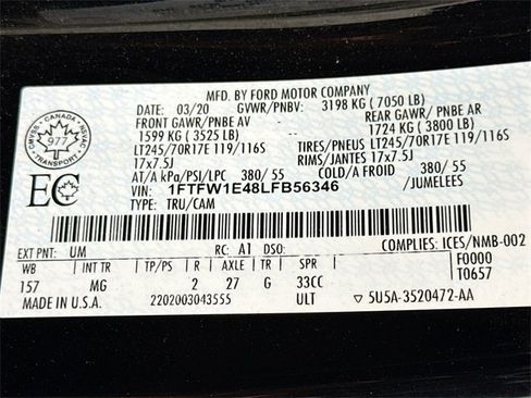 Used 2020 Ford F150 XLT w/ Trailer Tow Package image 28