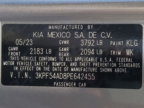 Used 2023 Kia Forte GT-Line w/ GT-Line Premium Package FWD image 33