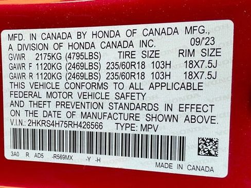 Certified 2024 Honda CR-V EX-L image 36