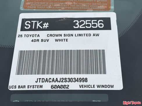 New 2025 Toyota Crown Signia image 20