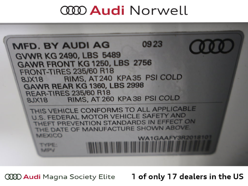 Certified 2024 Audi Q5 2.0T Premium AWD/4WD image 3